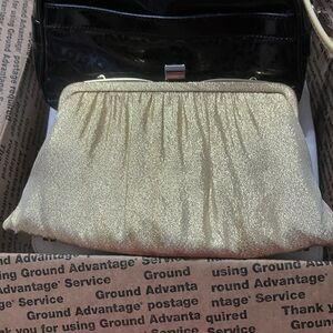 Elegant Gold Clutch Bag vintage